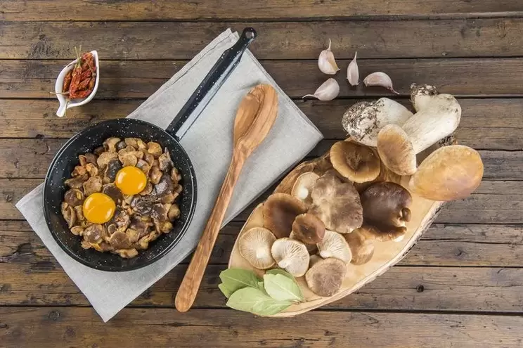 mushroom eggs for a carbohydrate-free diet